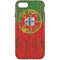 Portuguese Flag Dark Wood iPhone 7 Pro Case